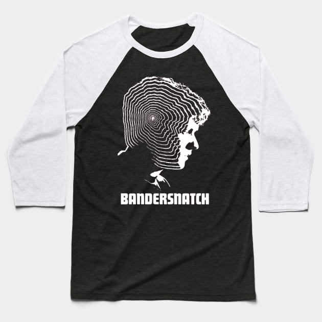 Bandersnatch Black Mirror Baseball T-Shirt by OtakuPapercraft